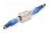 StarTech.com Shielded RJ45 Coupler, Inline Cat6a Coupler, F/F - Vänster vinkel