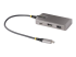 StarTech.com USB-C Multiport Adapter, 4K 60Hz HDMI, HDR, 3-Port USB Hub, 100W Power Delivery Pass-Through, USB Type C Mini Docking Station, Certified Works with Chromebook - Tillbaka