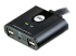 ATEN US424 4-Port USB Peripheral Sharing Device - Höger vinkel