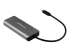 StarTech.com 4-ports USB C-hubb med 2x USB A och 2x USB C - Vänster vinkel