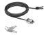 Compulocks T-bar Security Keyed Cable Lock - Vänster vinkel