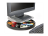 Kensington Spin2 Monitor Stand with SmartFit System - Vänster vinkel