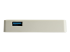 StarTech.com USB-C Ethernet-adapter med extra USB 3.0-port - Ovansidan