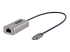 StarTech.com USB-C to Ethernet Adapter, 10/100/1000 Mbps, Gigabit Network Adapter w/ ASIX AX88179A Chip, 1ft/30cm Cable, USB Type C to RJ45 Ethernet Dongle, USB C to LAN Adapter, Windows/macOS/Linux/ChromeOS (US1GC30B2) - Höger vinkel
