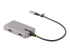 StarTech.com USB-C Multiport Adapter, 4K 60Hz HDMI, HDR, 3-Port USB Hub, 100W Power Delivery Pass-Through, USB Type C Mini Docking Station, Certified Works with Chromebook - Höger vinkel