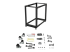 StarTech.com 18U 19-tums Open Frame Server-rack - Framsidan