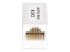 StarTech.com RJ45 Coupler, Inline Cat6 Coupler, Female to Female (F/F) T568 Connector, Unshielded Ethernet Cable Extension (IN-CAT6-COUPLER-U1) - Vänster sida