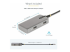 StarTech.com USB-C Multiport Adapter, 4K 60Hz HDMI, HDR, 3-Port USB Hub, 100W Power Delivery Pass-Through, USB Type C Mini Docking Station, Certified Works with Chromebook - Flera vinklar