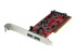 StarTech.com 2 Port PCI SuperSpeed USB 3.0 Adapter Card with SATA Power - Vänster vinkel