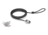 Compulocks T-bar Security Keyed Cable Lock - Vänster vinkel
