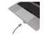 Compulocks Ledge Lock Adaptor for MacBook Pro 13" M1 & M2 with Keyed Cable Lock - Höger vinkel