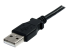 StarTech.com 3 m svart USB 2.0-förlängningskabel A till A – M/F - Närbild